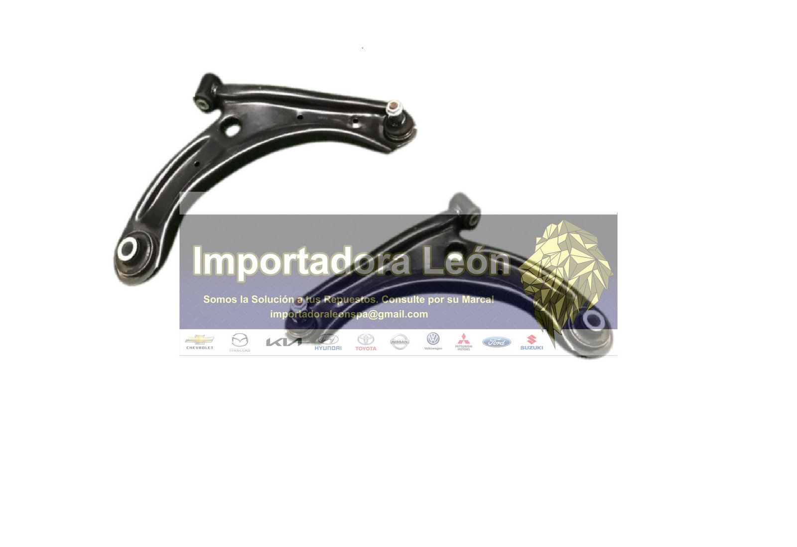 Bandejas Suspension Suzuki Swift 2018-2022
