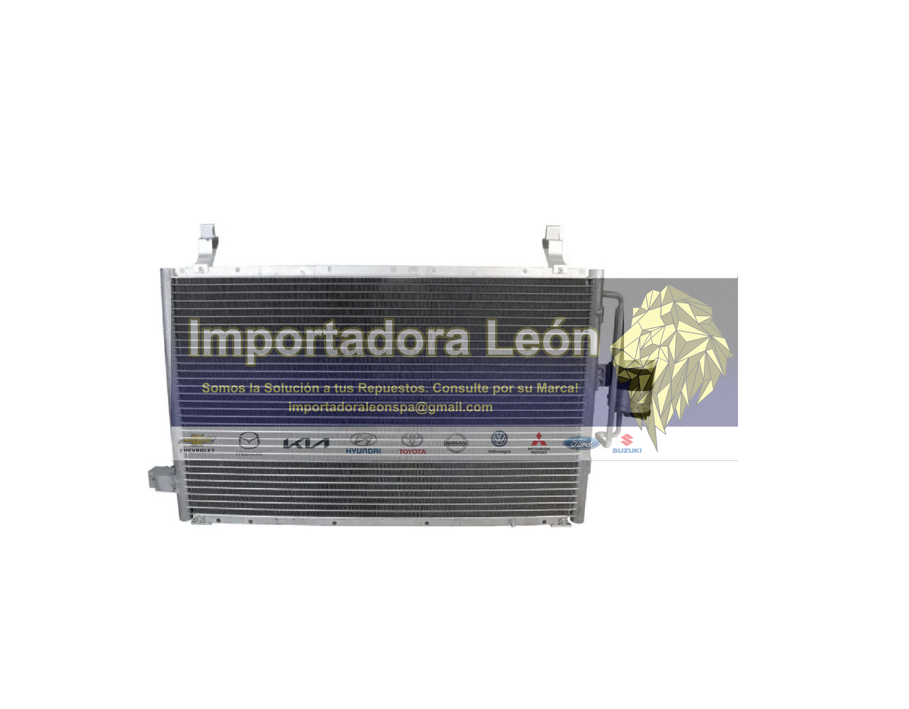 Condensador Aire Acondicionado Chevrolet Dmax